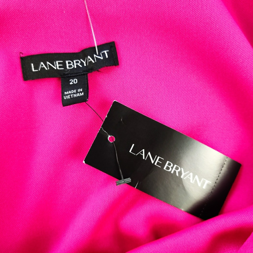 NWT Lane Bryant cold shoulder sharkbite maxi dress - Picture 7 of 8